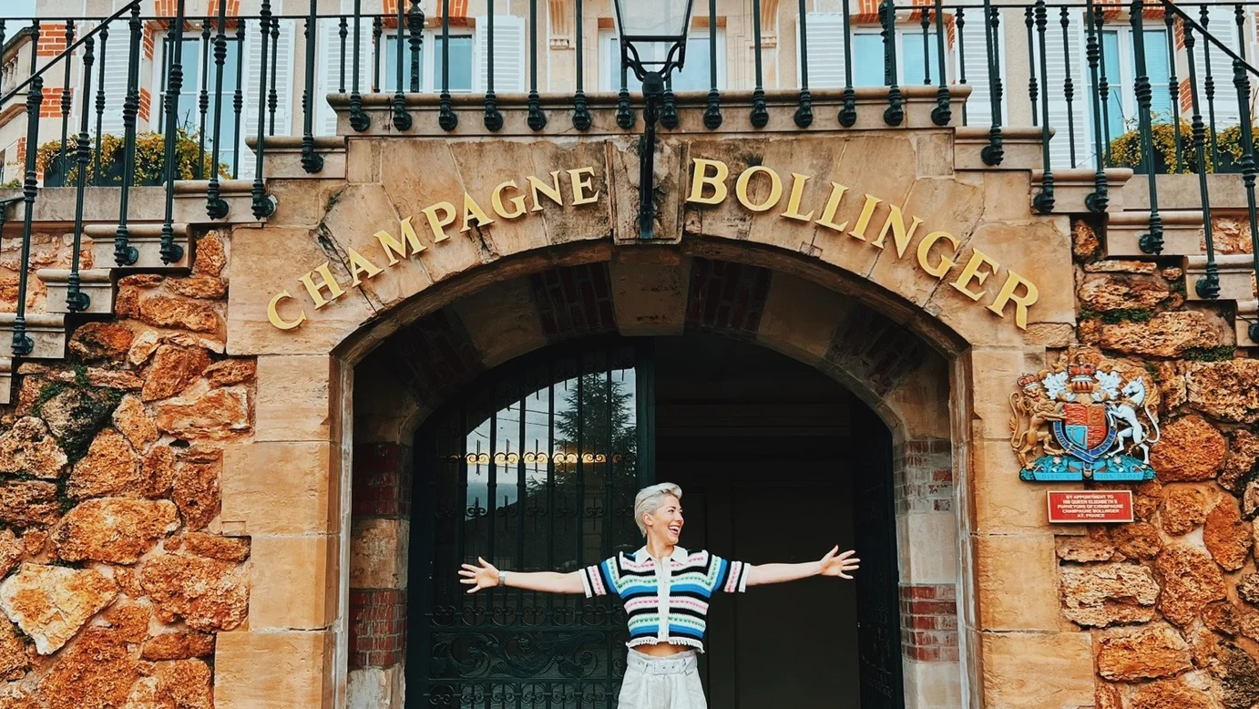 Exploring Champagne Bollinger in France
