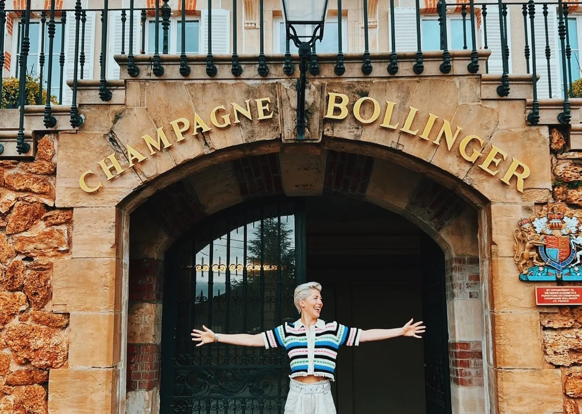 Exploring Champagne Bollinger in France