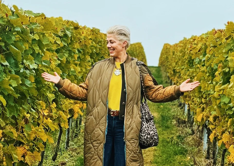Harvest at Louis Pommery, Kent