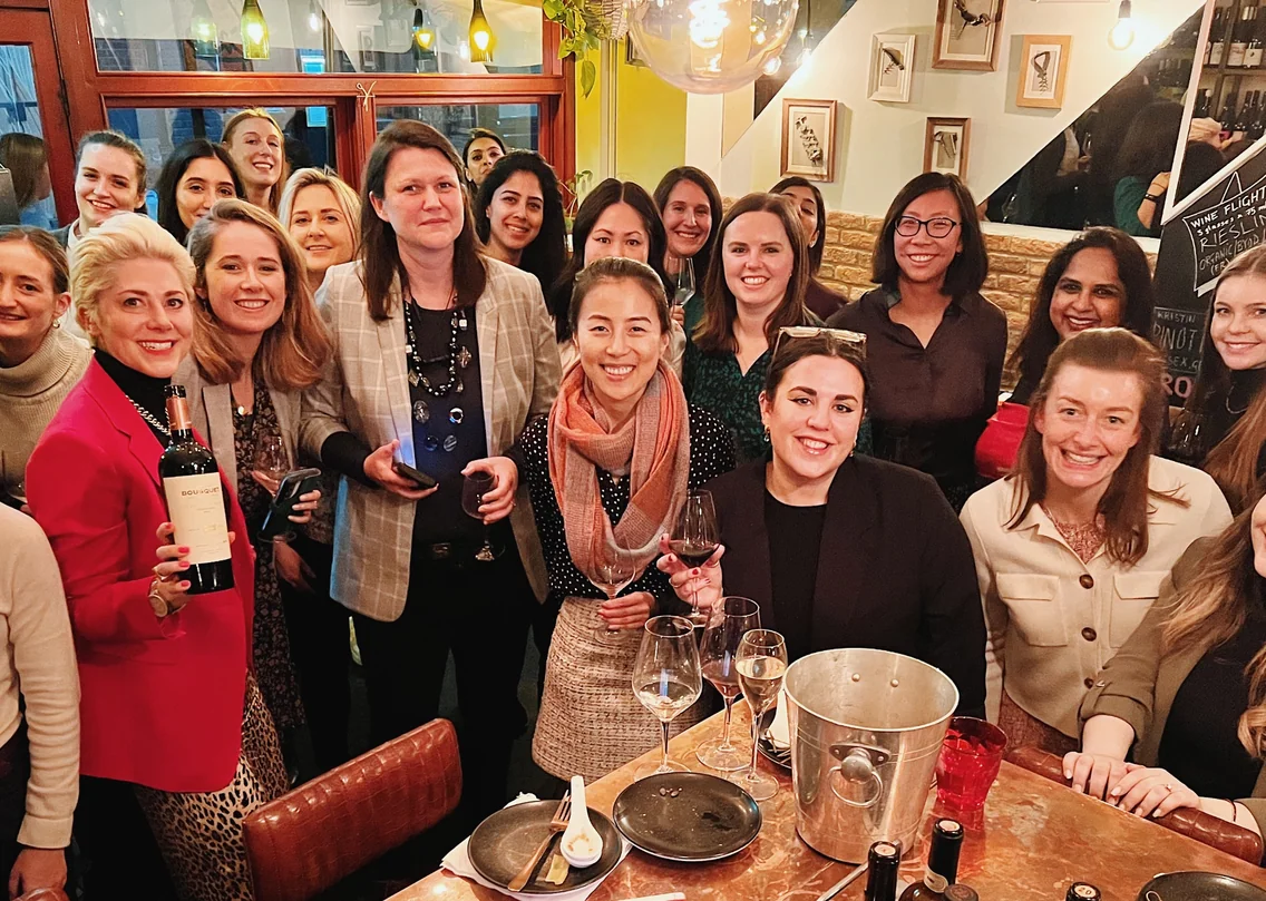 A 'Women in Wine' event at Lady of the Grapes in Covent Garden