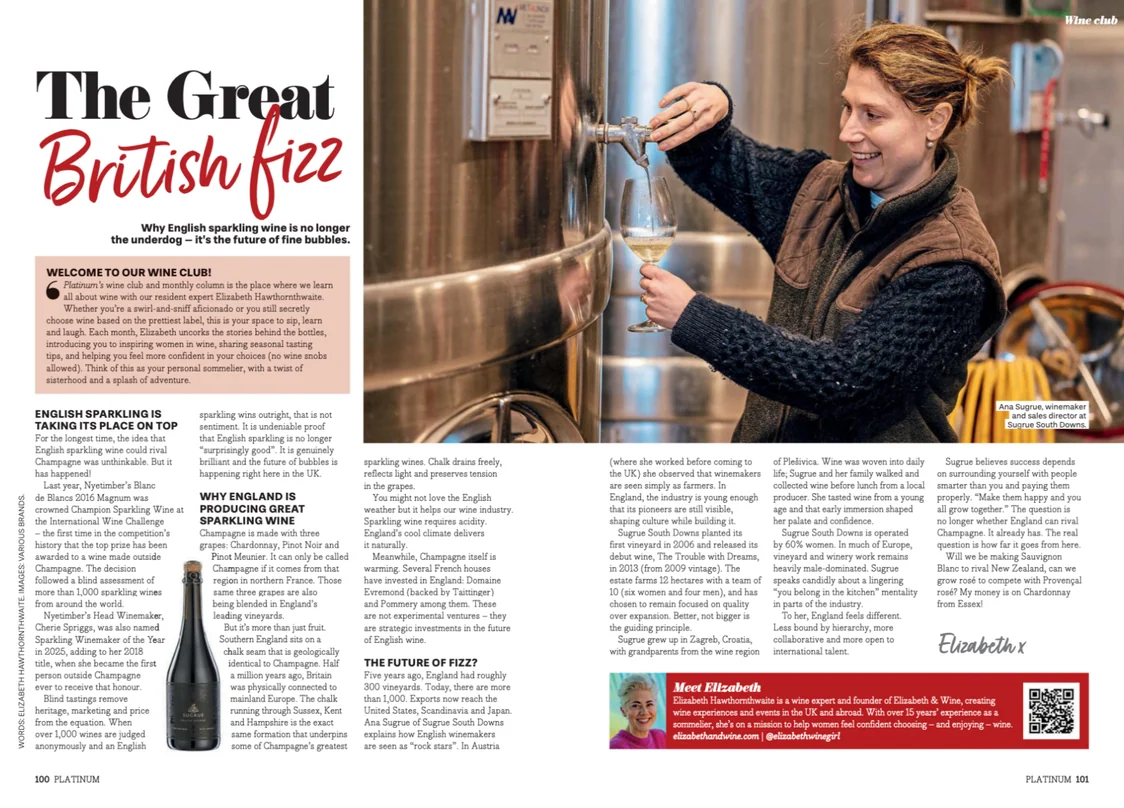 The Great British Fizz | Why English Sparkling is No Longer the Underdog | Platinum Magazine