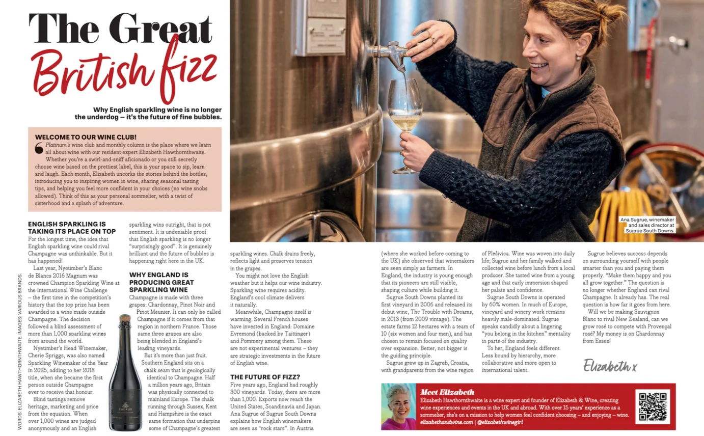 The Great British Fizz | Why English Sparkling is No Longer the Underdog | Platinum Magazine