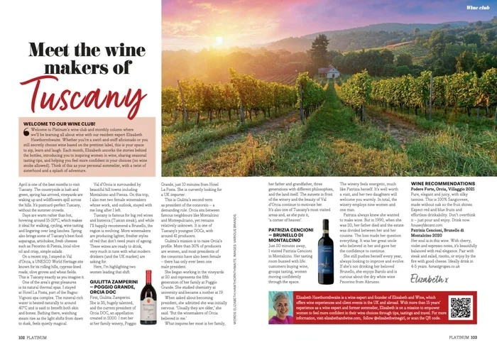 Tuscan vineyard at sunrise with rows of grapes and hills