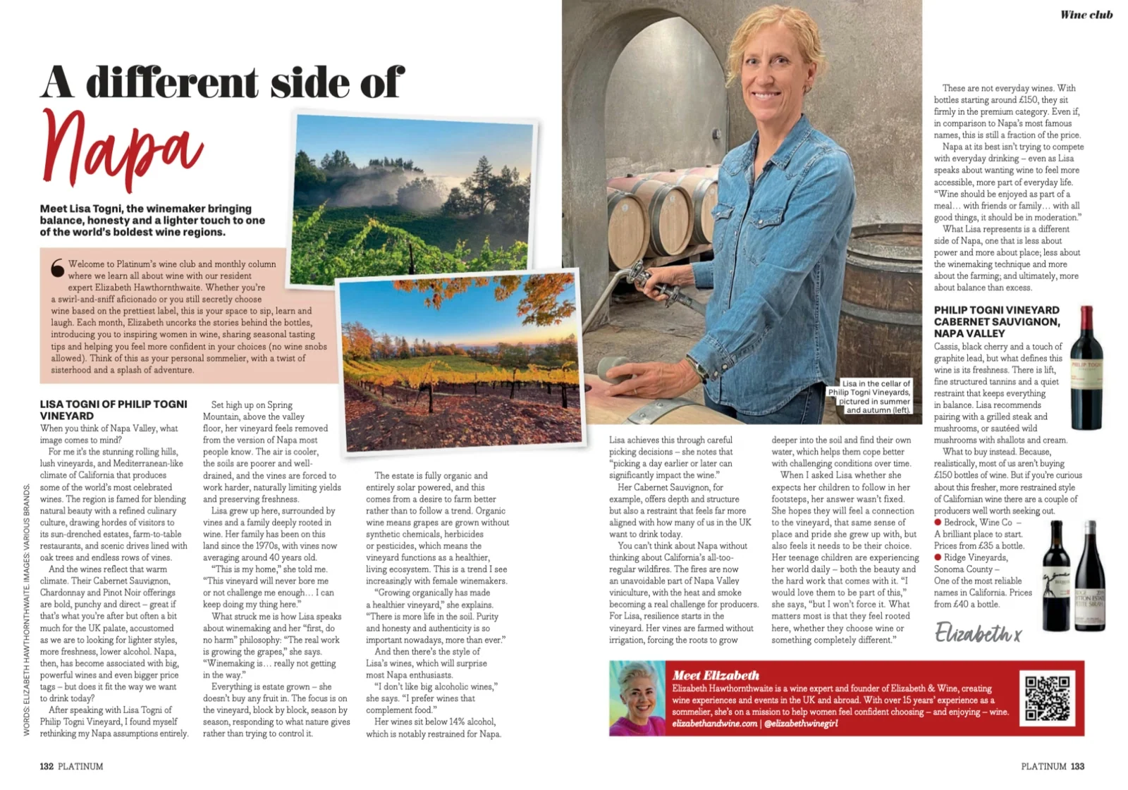 A different side of Napa | Platinum Magazine, June 2026