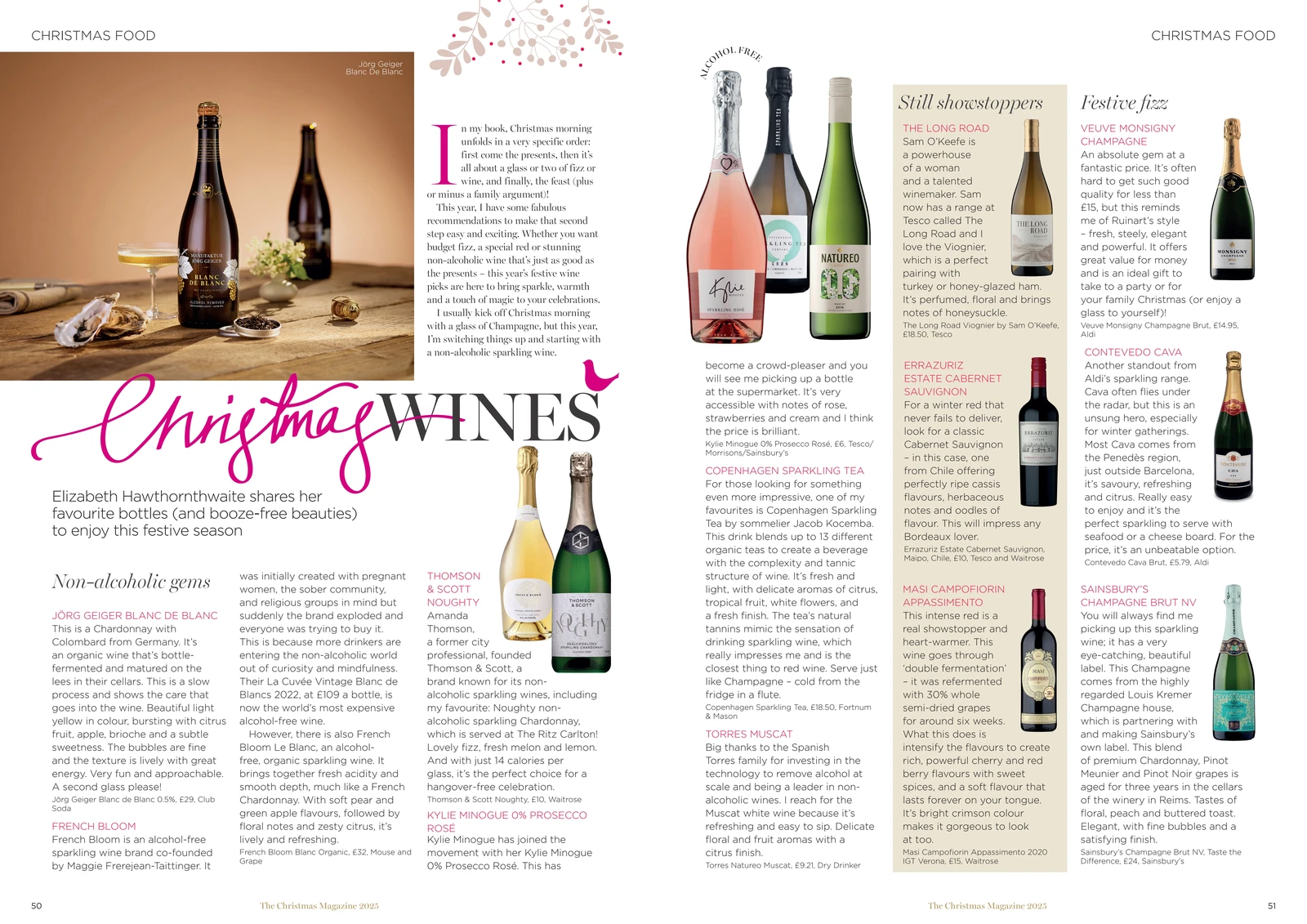 Festive Wines for Christmas | The Christmas Magazine 2025