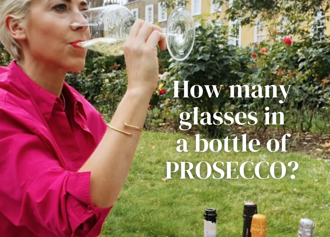 How Many Glasses in a Bottle of Prosecco?