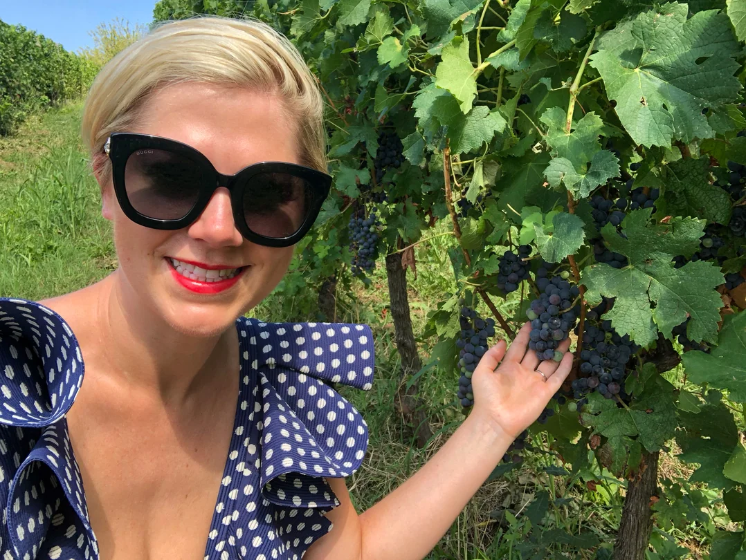 Behind the Scenes with Elizabeth and Wine