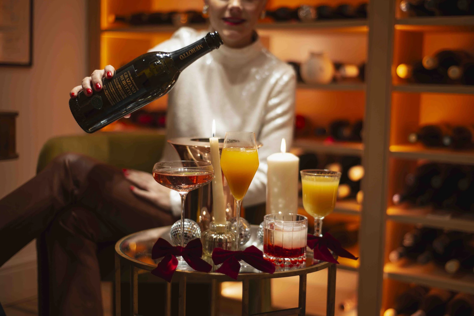 Simple Prosecco-Based Cocktail Serves for Parties, Receptions & Festive Events