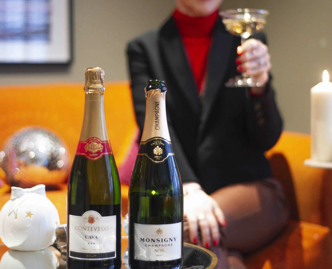 Two Brilliant Bubbles Under £15, Your Christmas Saver Guide from Aldi