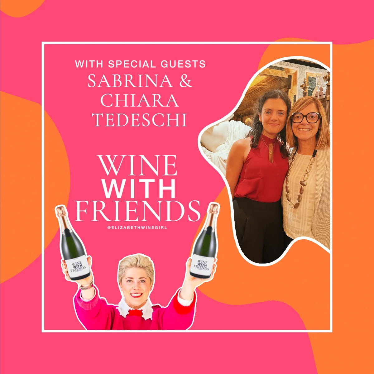 Graphic reading With special guests Sabrina & Chiara Tedeschi Wine with Friends