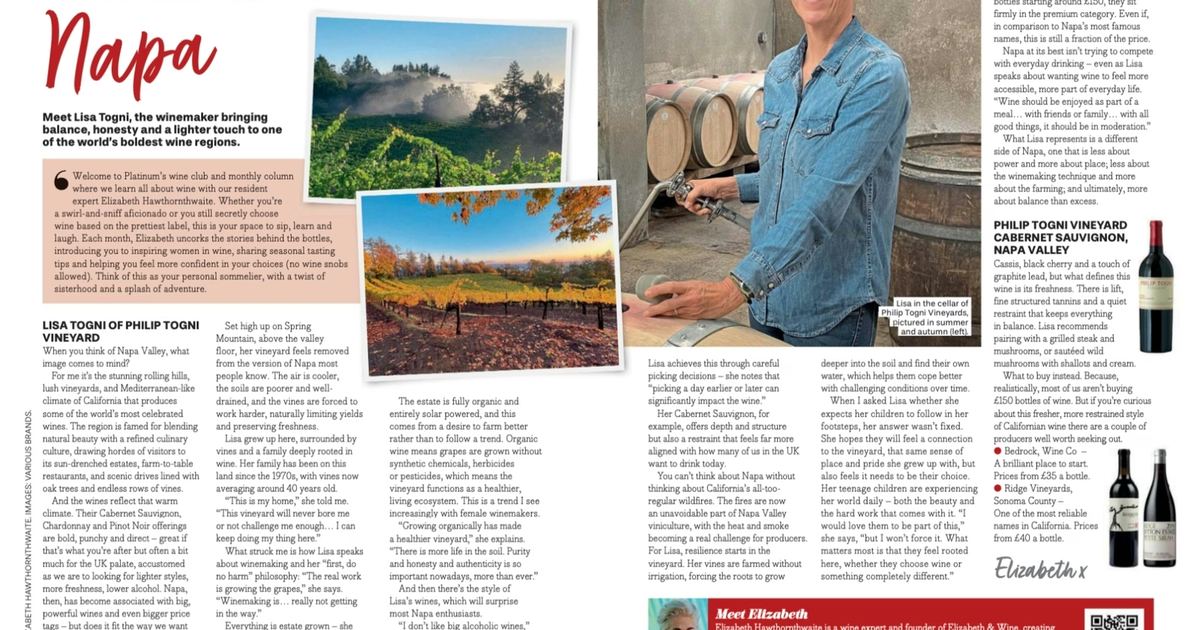 A different side of Napa | Elizabeth & Wine